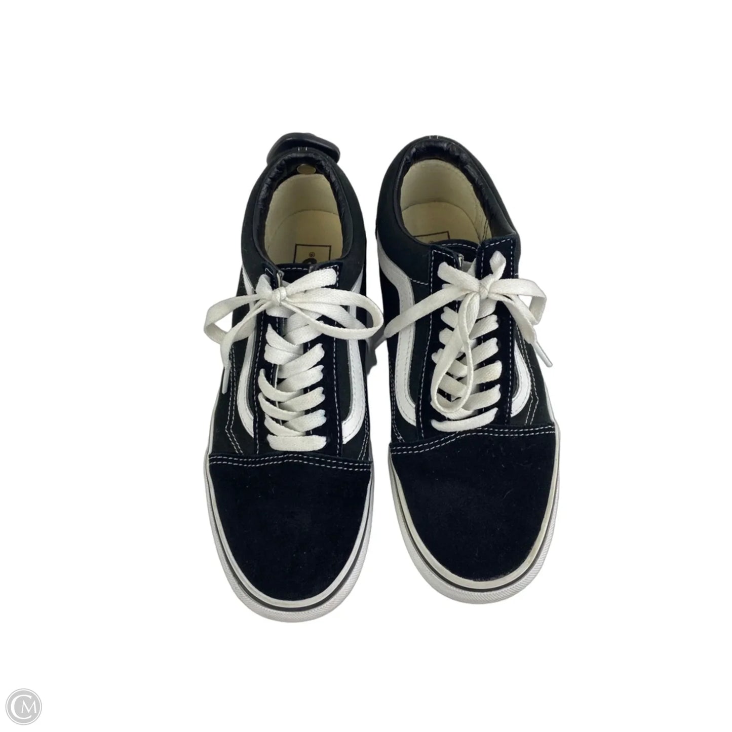 Shoes Sneakers By Vans In Black, Size: 8.5