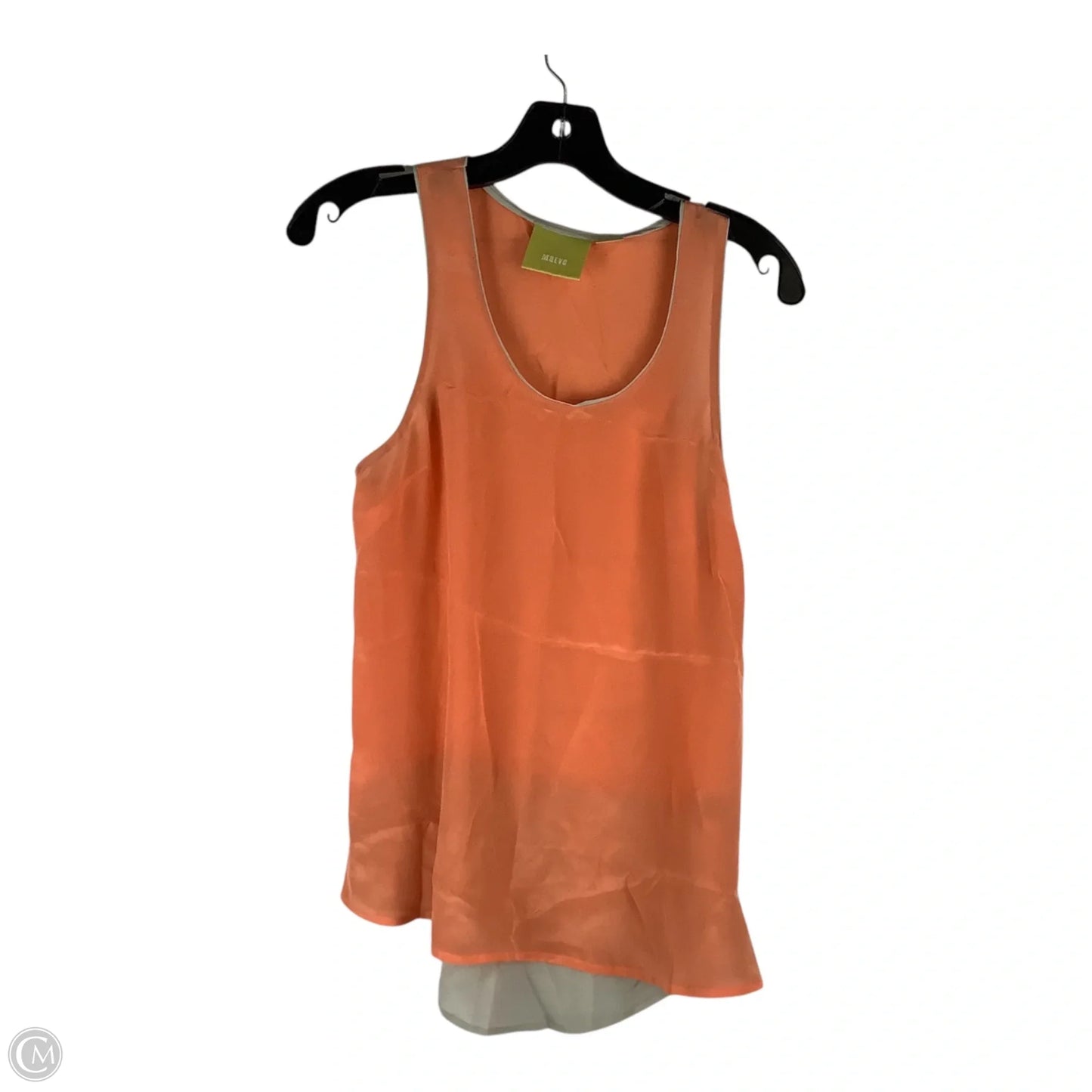 Top Sleeveless By Maeve In Orange, Size: S
