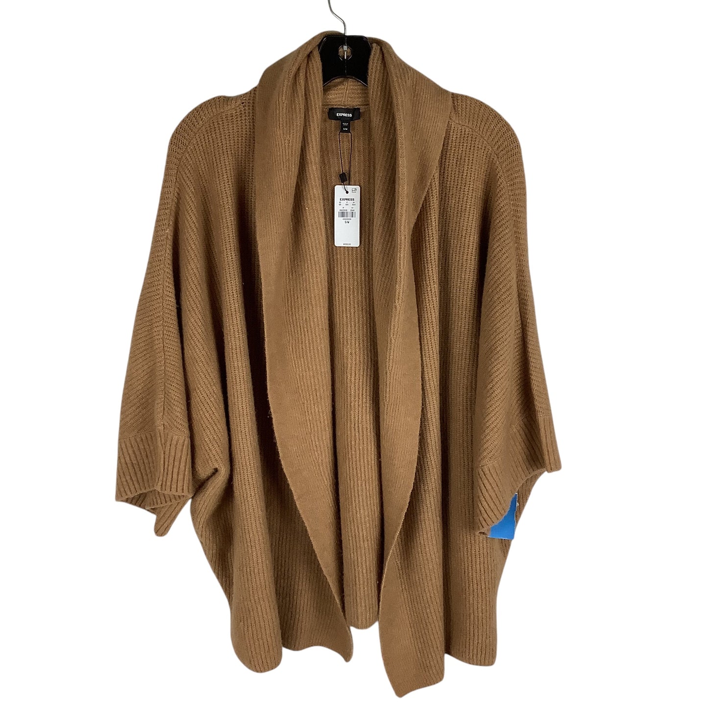 Cardigan By Express In Brown, Size: S/M