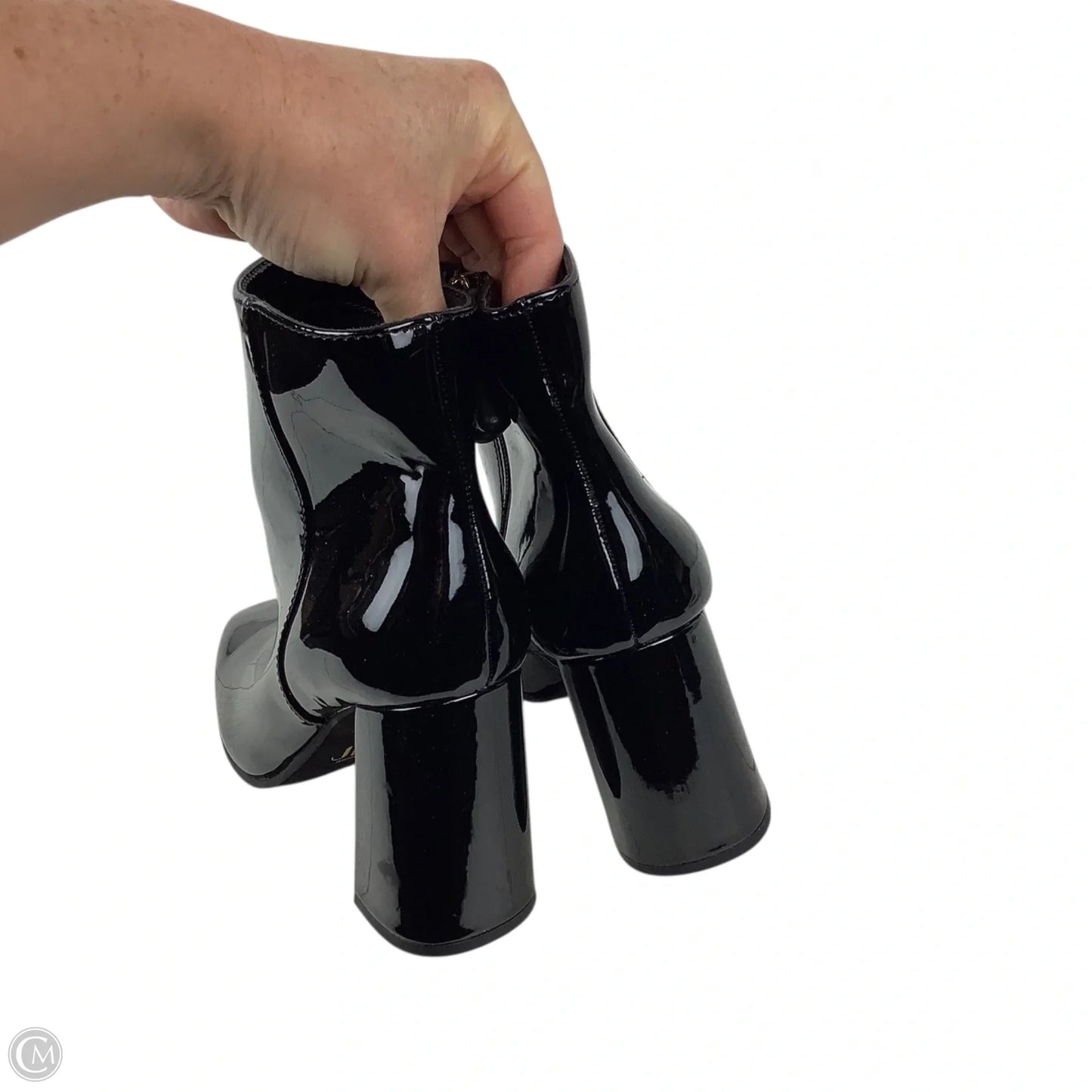 Boots Ankle Heels By Jennifer Lopez In Black, Size: 7.5