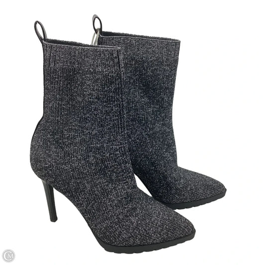 Boots Ankle Heels By Mix No 6 In Black, Size: 7