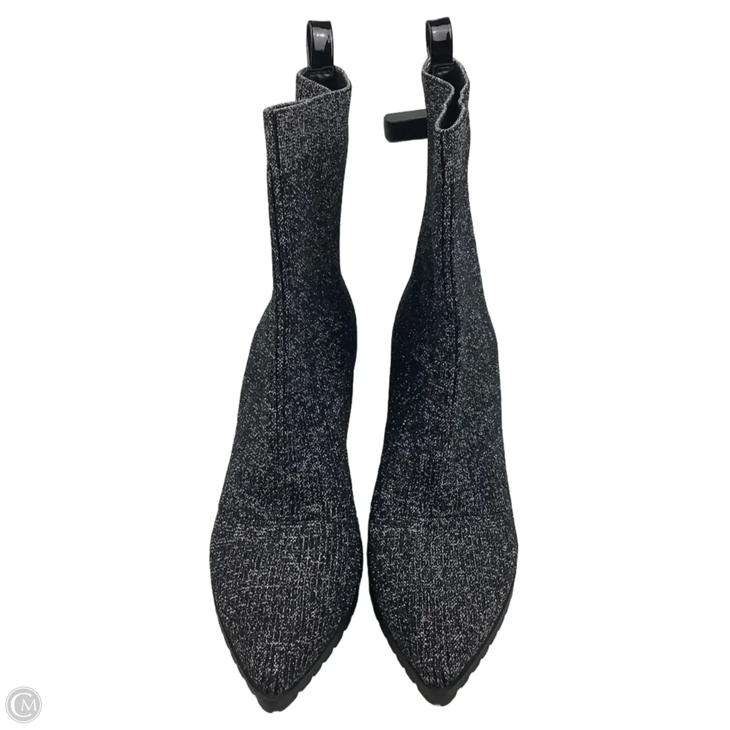 Boots Ankle Heels By Mix No 6 In Black, Size: 7