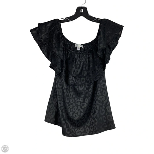 Top Short Sleeve By She + Sky In Black, Size: S