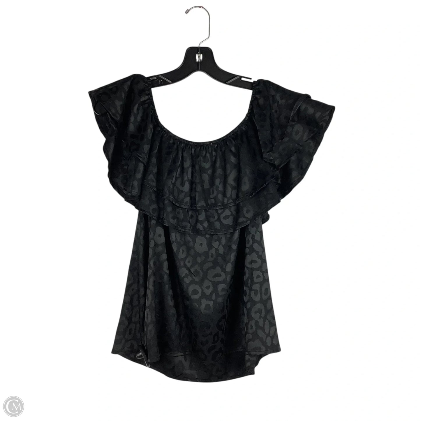 Top Short Sleeve By She + Sky In Black, Size: S