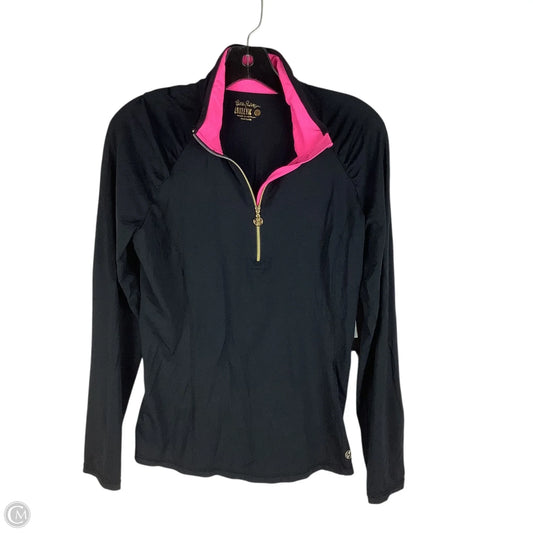 Top Long Sleeve Designer By Lilly Pulitzer In Black, Size: M