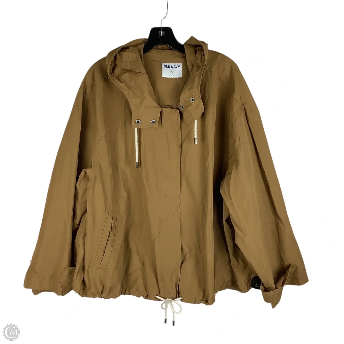 Jacket Shirt By Old Navy In Brown, Size: Xl