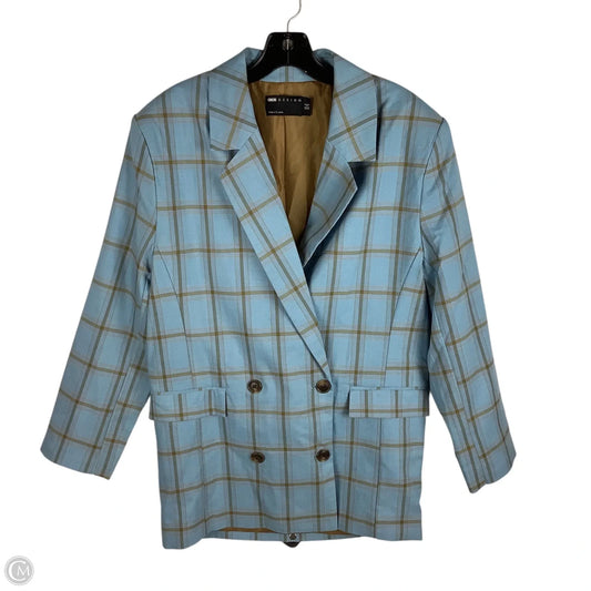 Blazer By Asos In Plaid Pattern, Size: 4 (loose body fit)
