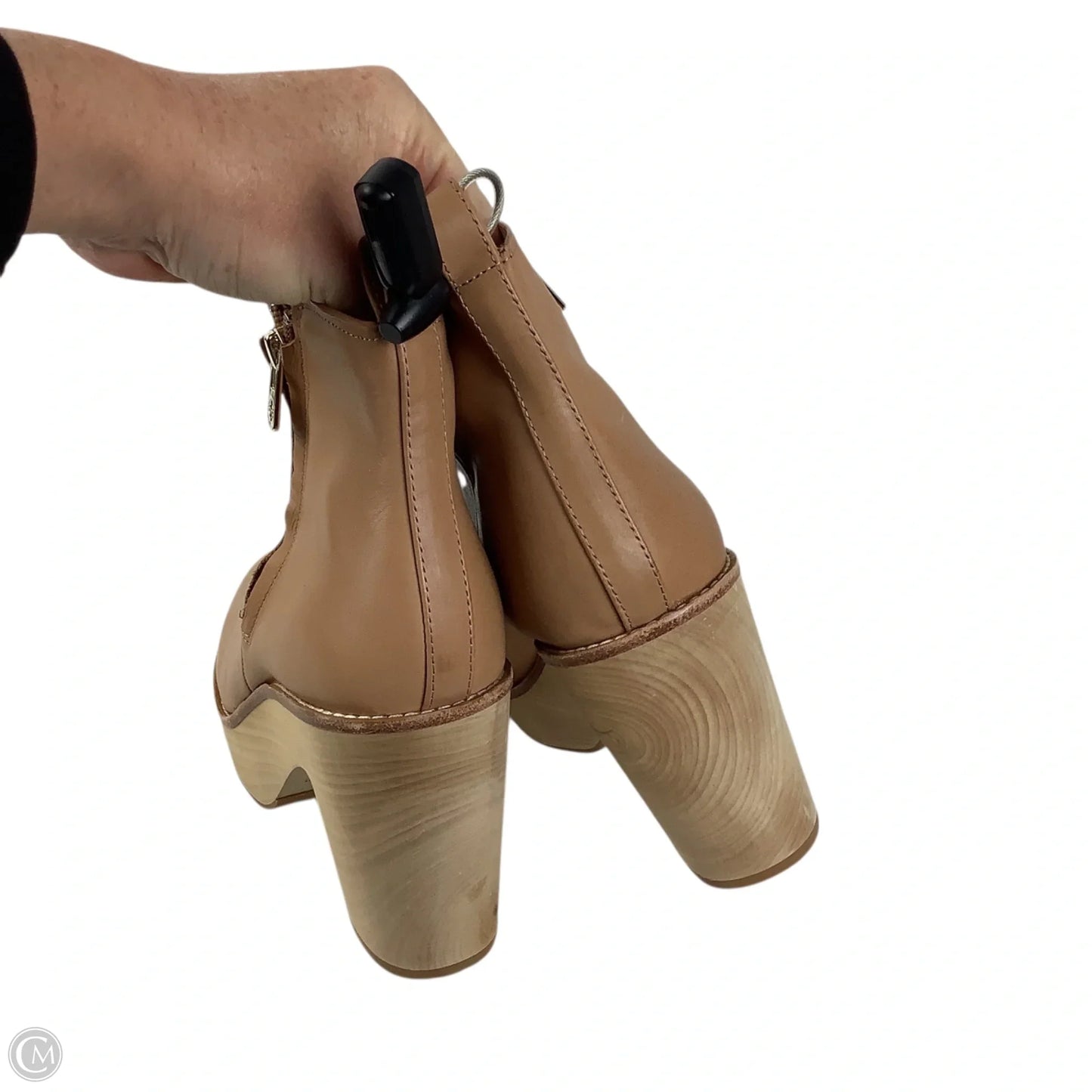 Boots Ankle Heels By Antonio Melani In Brown, Size: 9.5