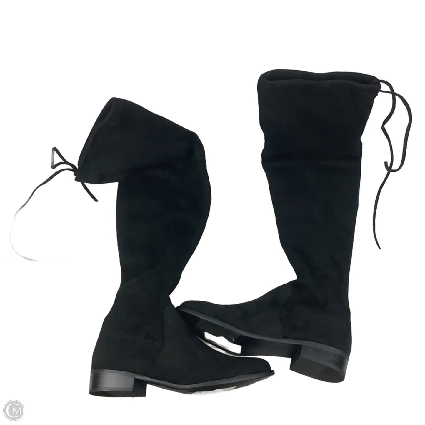 Boots Knee Flats By A New Day In Black, Size: 7.5