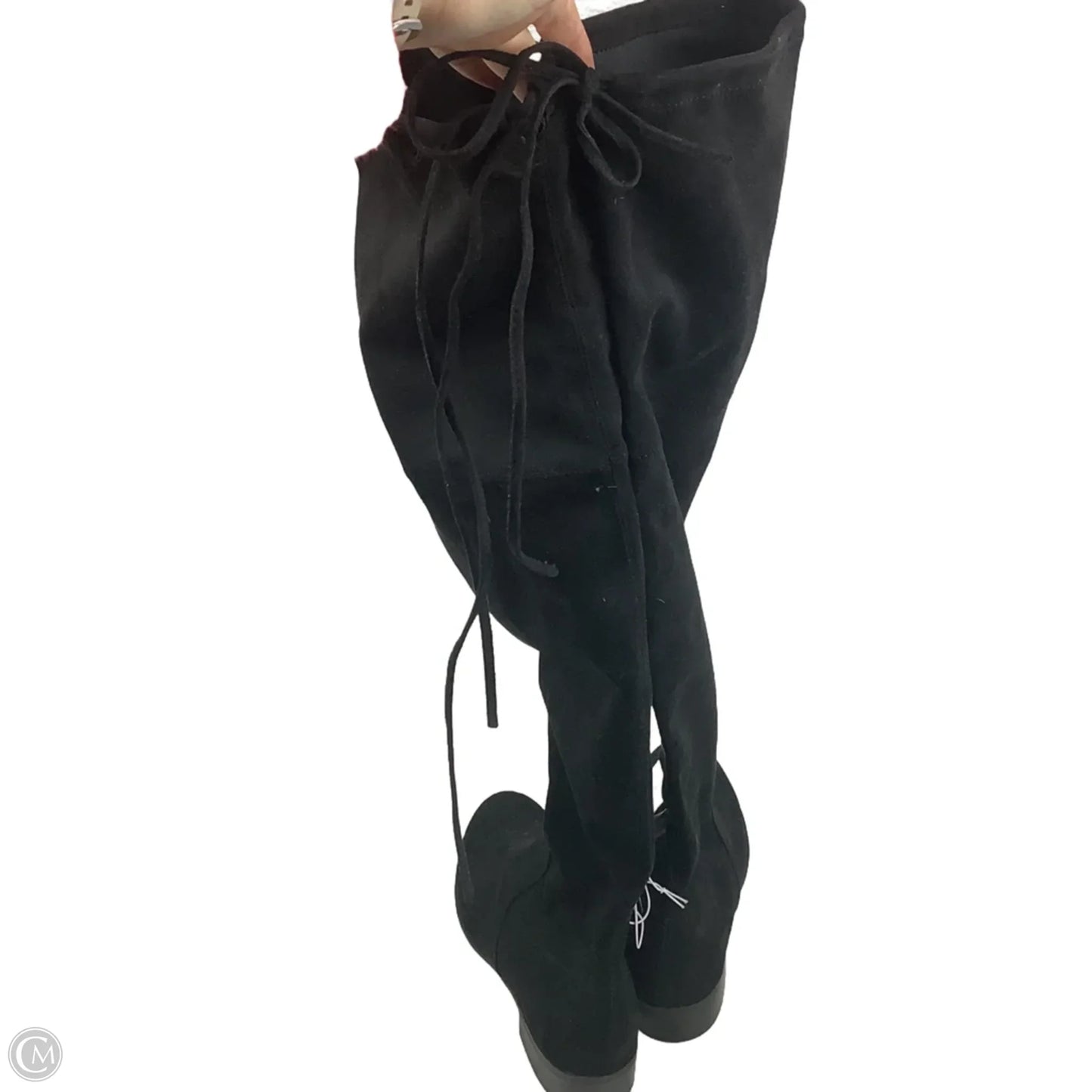 Boots Knee Flats By A New Day In Black, Size: 7.5