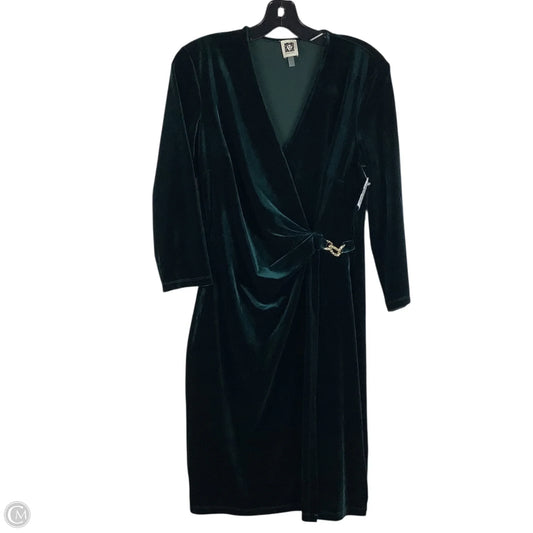 Dress Party Midi By Anne Klein In Green, Size: 8