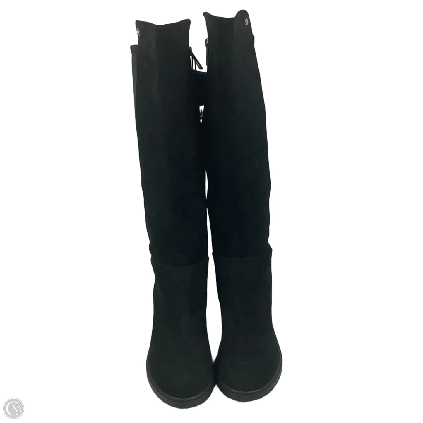 Boots Mid-calf Heels By Anne Klein In Black, Size: 9.5