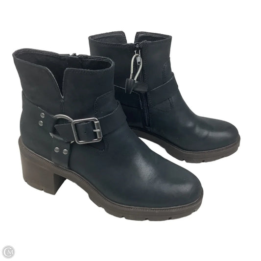 Boots Ankle Heels By Lucky Brand In Black, Size: 10
