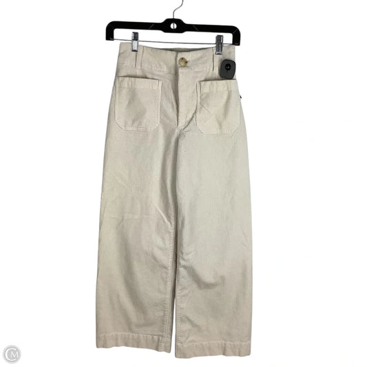 Pants Corduroy By Maeve In Cream, Size: 2 (25)