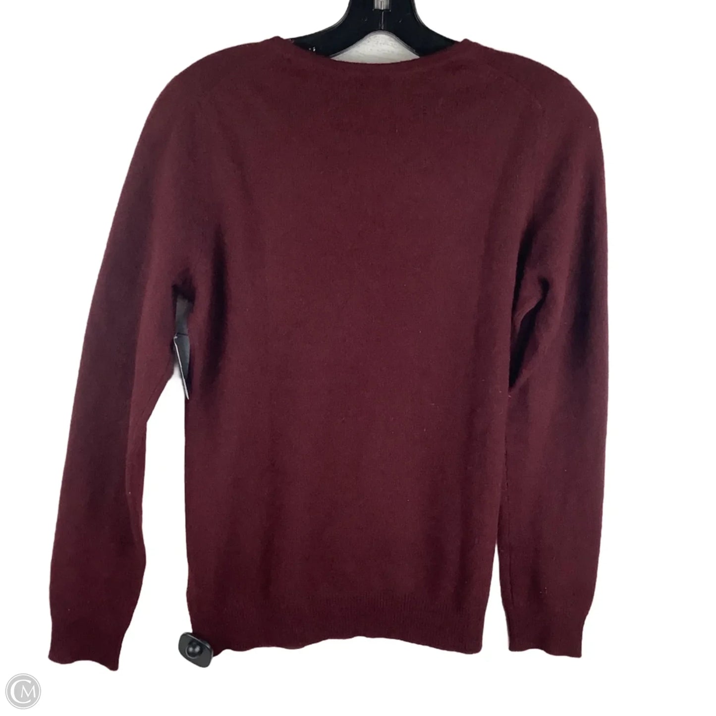 Sweater 100% Cashmere By Charter Club In Maroon, Size: S
