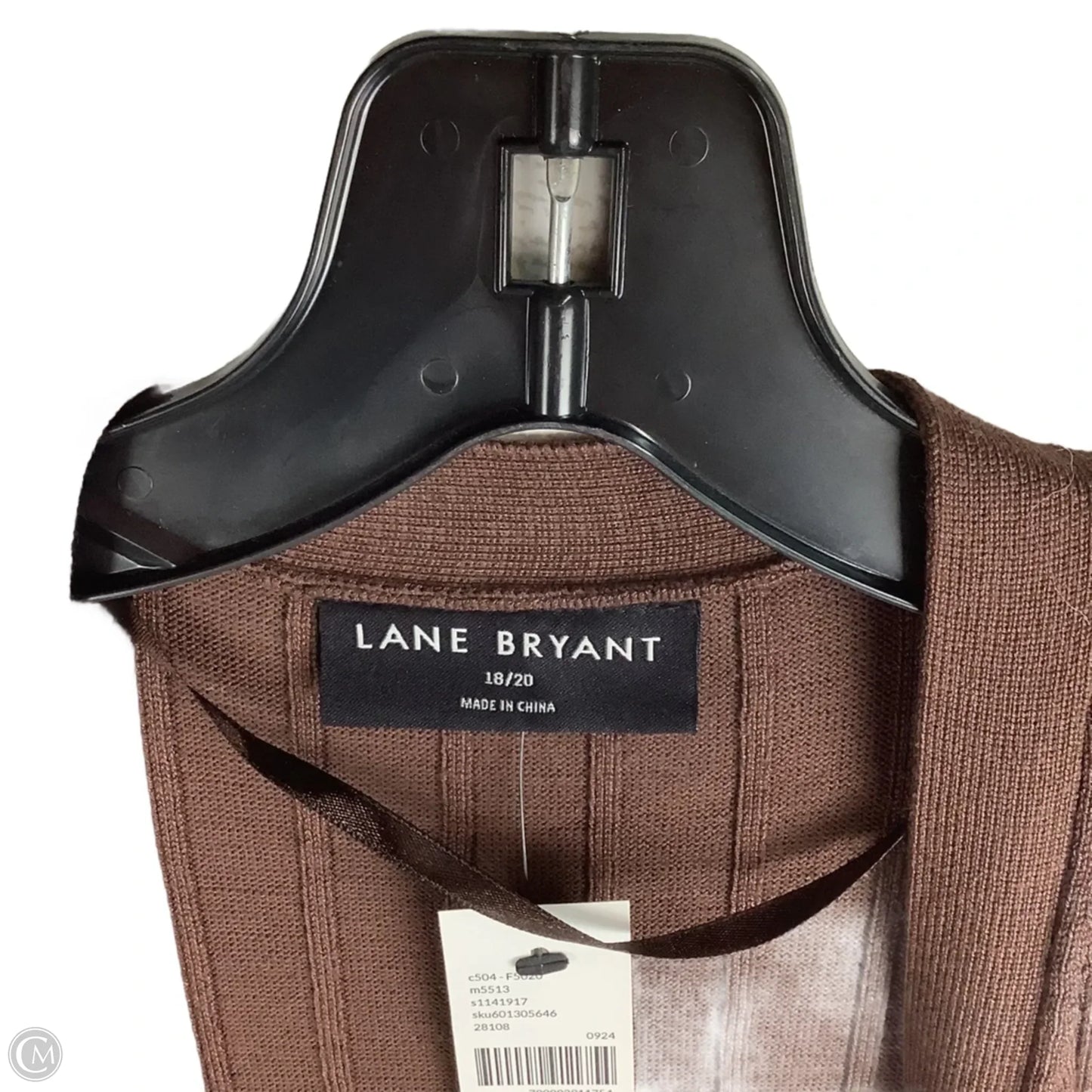 Cardigan By Lane Bryant In Brown, Size: 1x (18/20)