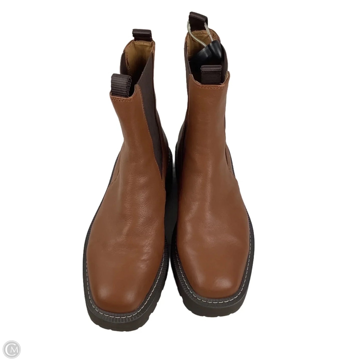 Boots Ankle Flats By Sam Edelman In Brown, Size: 7.5