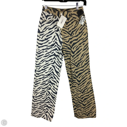 Pants Wide Leg By Bailey Rose In Animal Print, Size: S