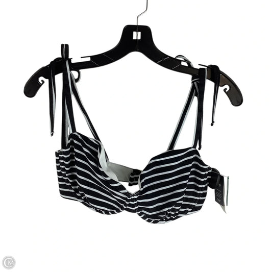 Swimsuit Top By Abercrombie And Fitch In Striped Pattern, Size: M