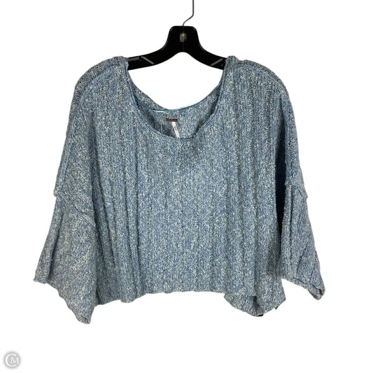 Sweater By Free People In Blue, Size: Xs