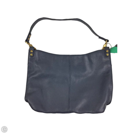 Handbag Leather By Hobo Intl, Size: Medium