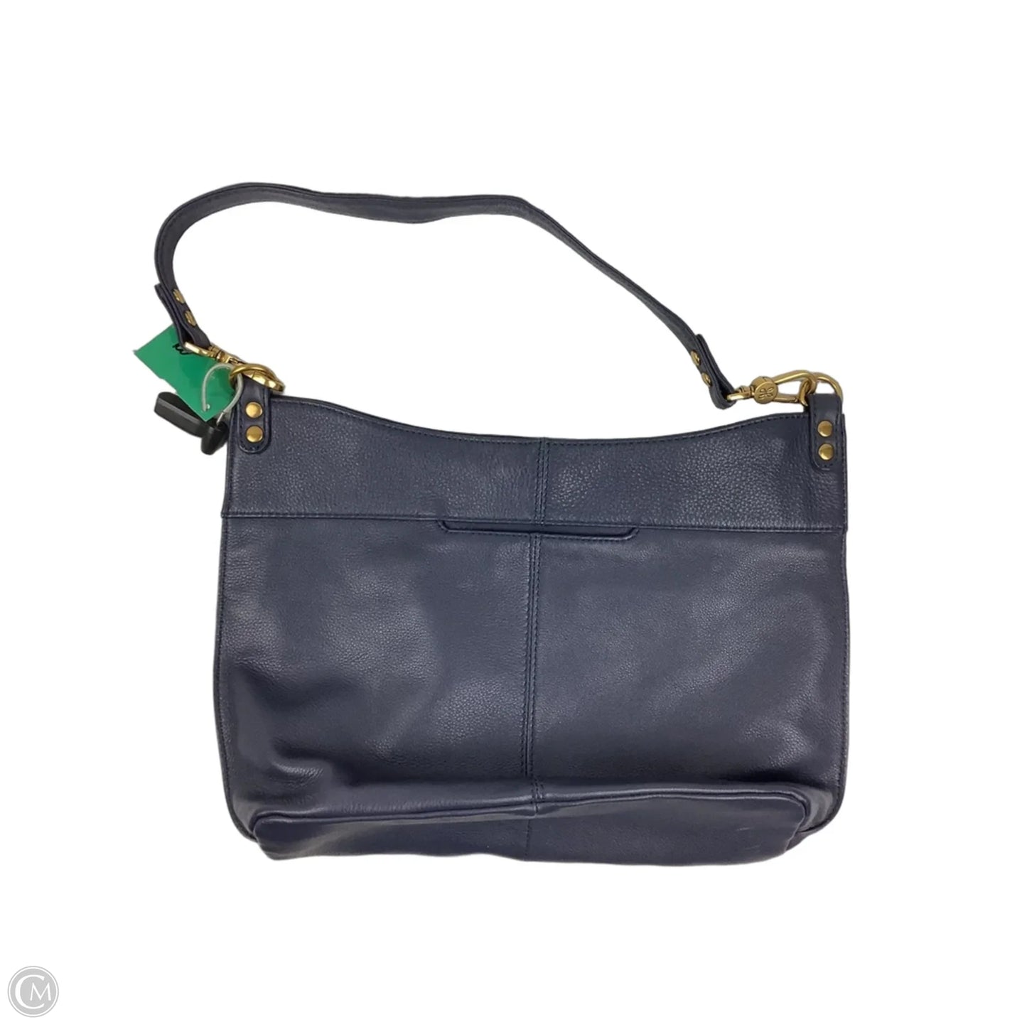 Handbag Leather By Hobo Intl, Size: Medium