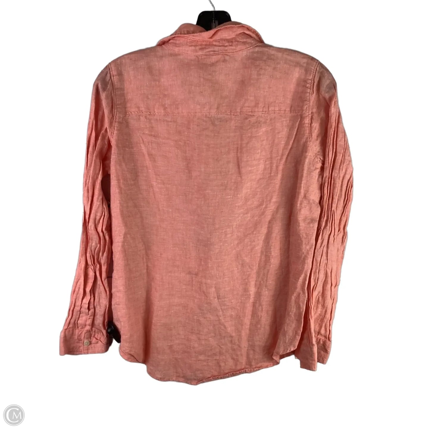 Top Long Sleeve By Spartina In Orange, Size: S