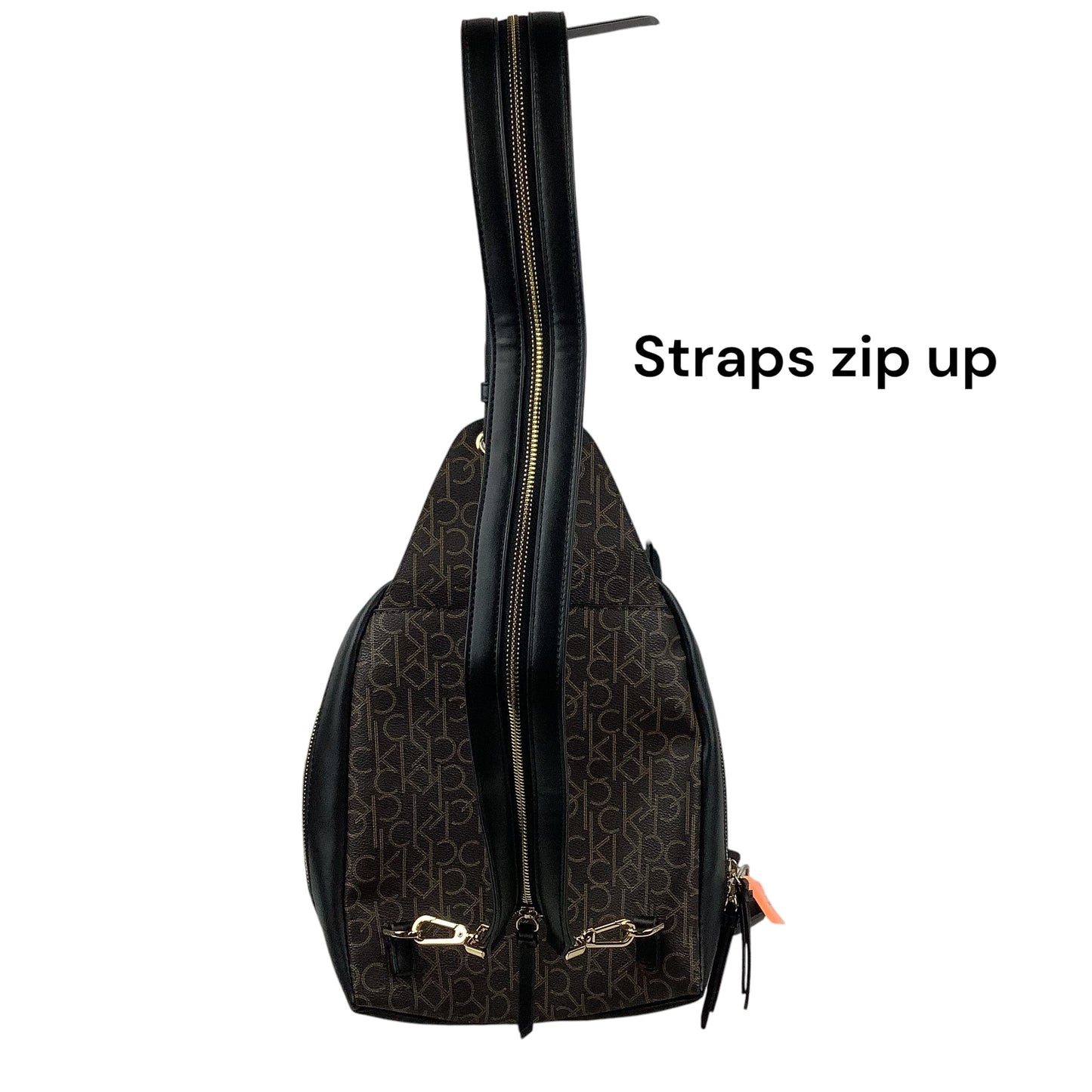 Crossbody/Backpack By Calvin Klein, Size: Large