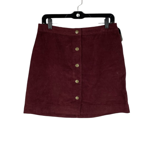 Skirt Mini & Short By Old Navy In Maroon, Size: 8