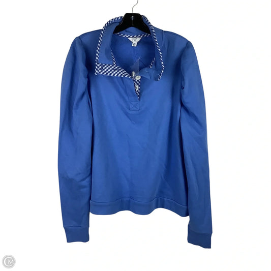 Sweatshirt Crewneck By Crown And Ivy In Blue, Size: Xl