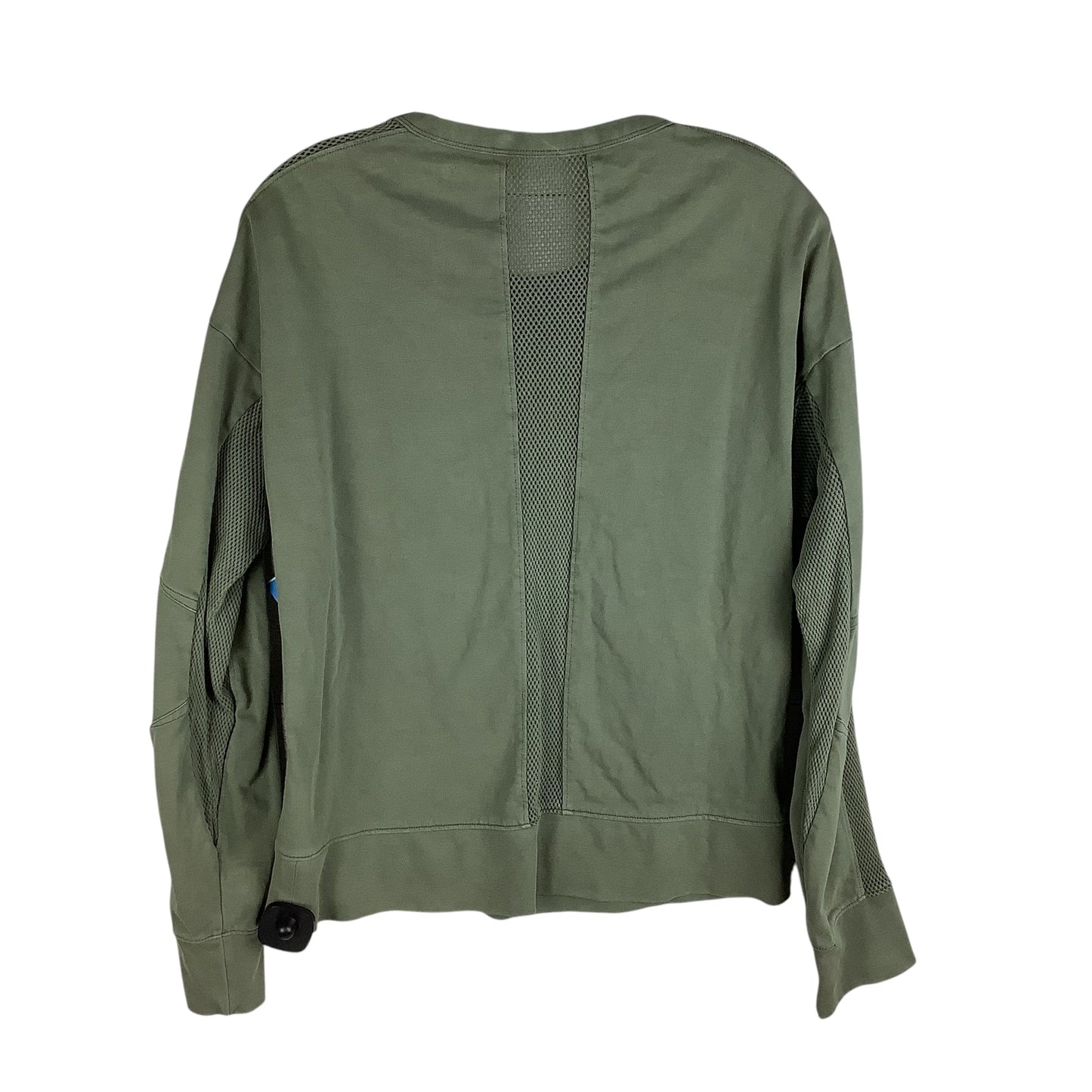 Athletic Top Long Sleeve Crewneck By Athleta In Green, Size: M