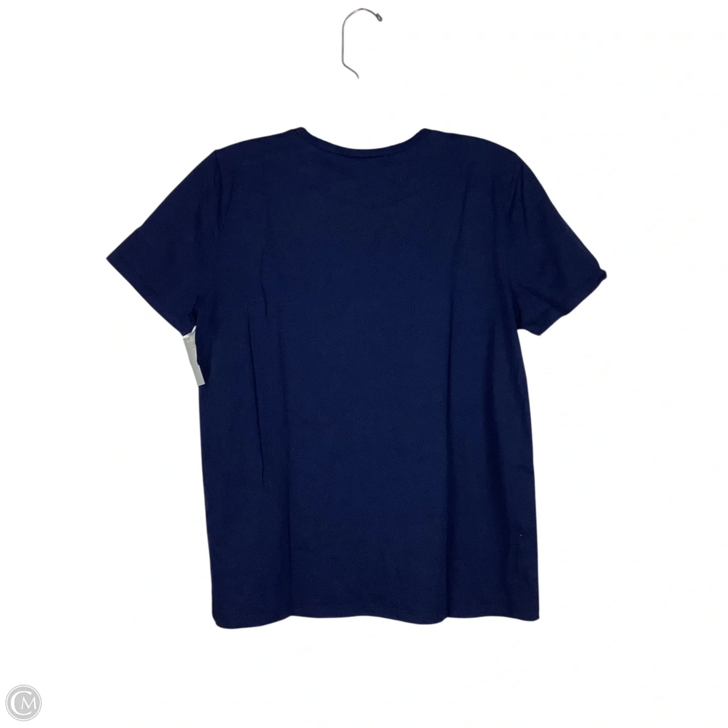 Top Short Sleeve By Draper James In Navy, Size: S