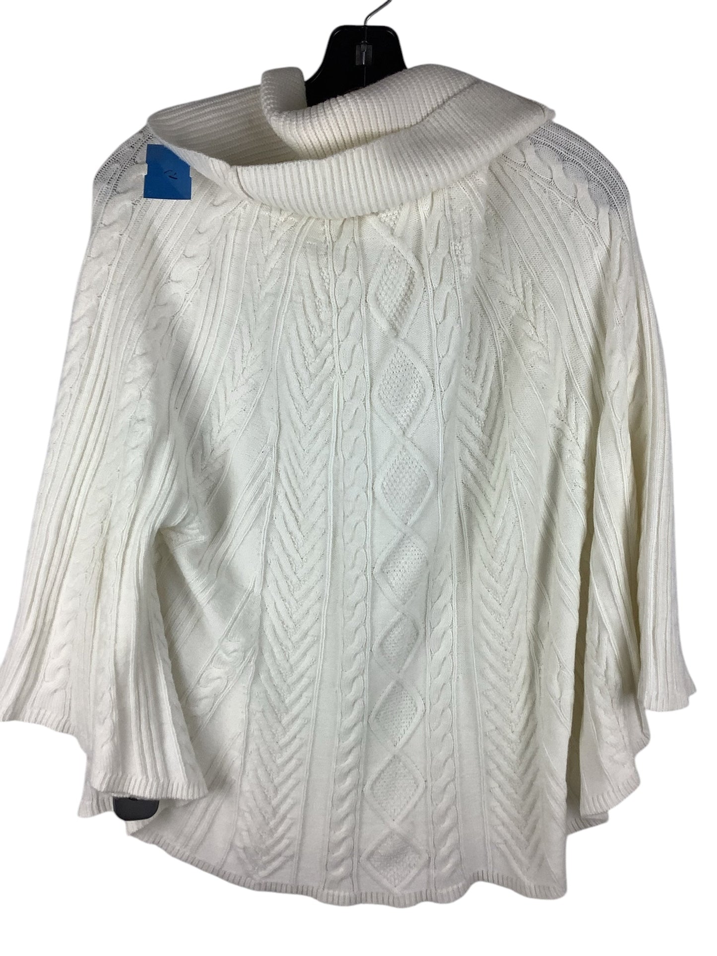 Poncho By White House Black Market In Cream, Size: Xs