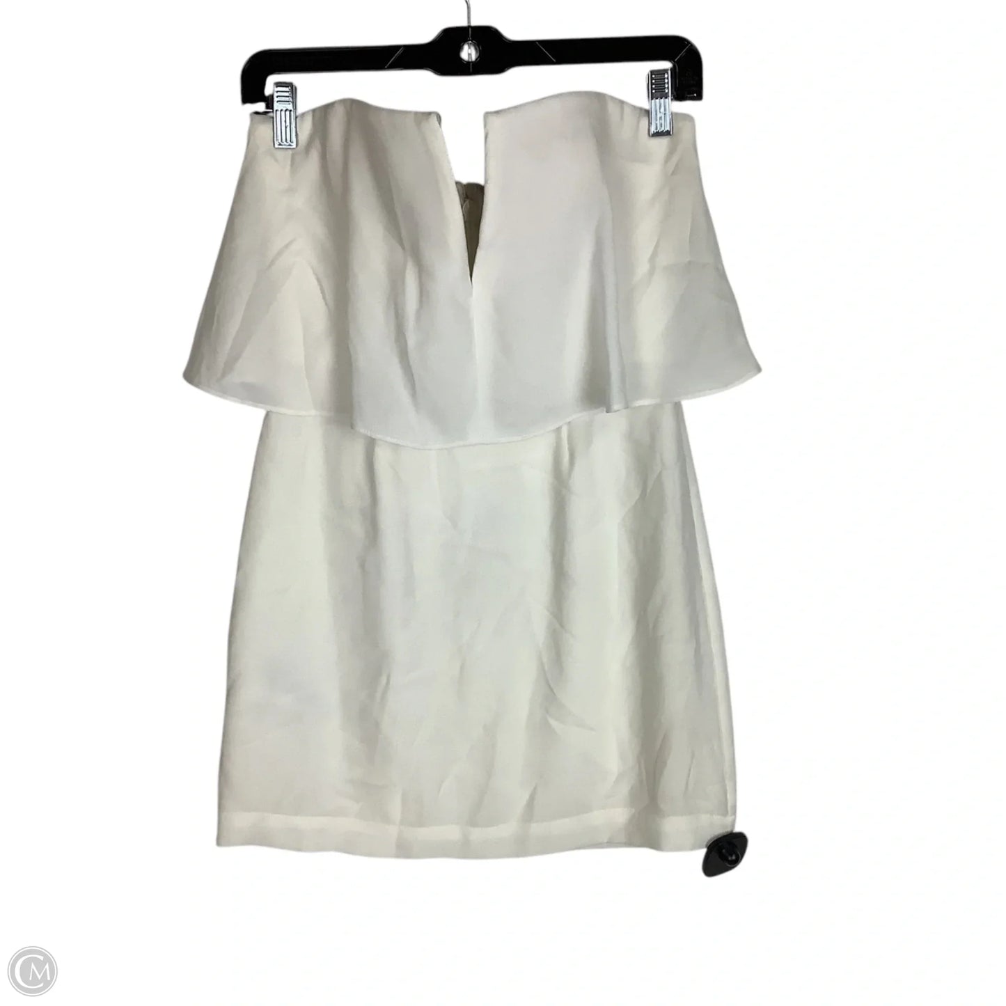 Dress Casual Short By Bcbgmaxazria In White, Size: S
