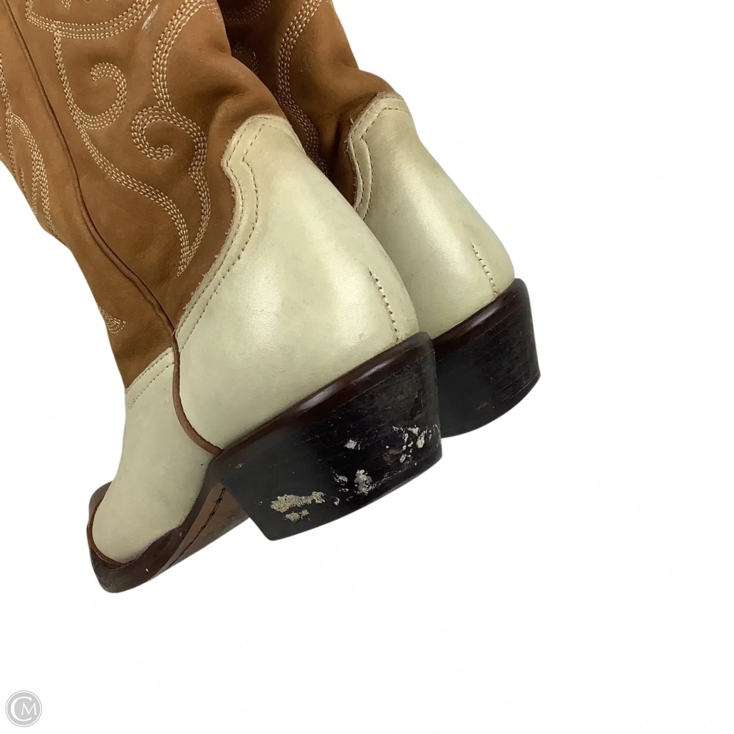 Boots Western By Nine West In Brown, Size: 6.5