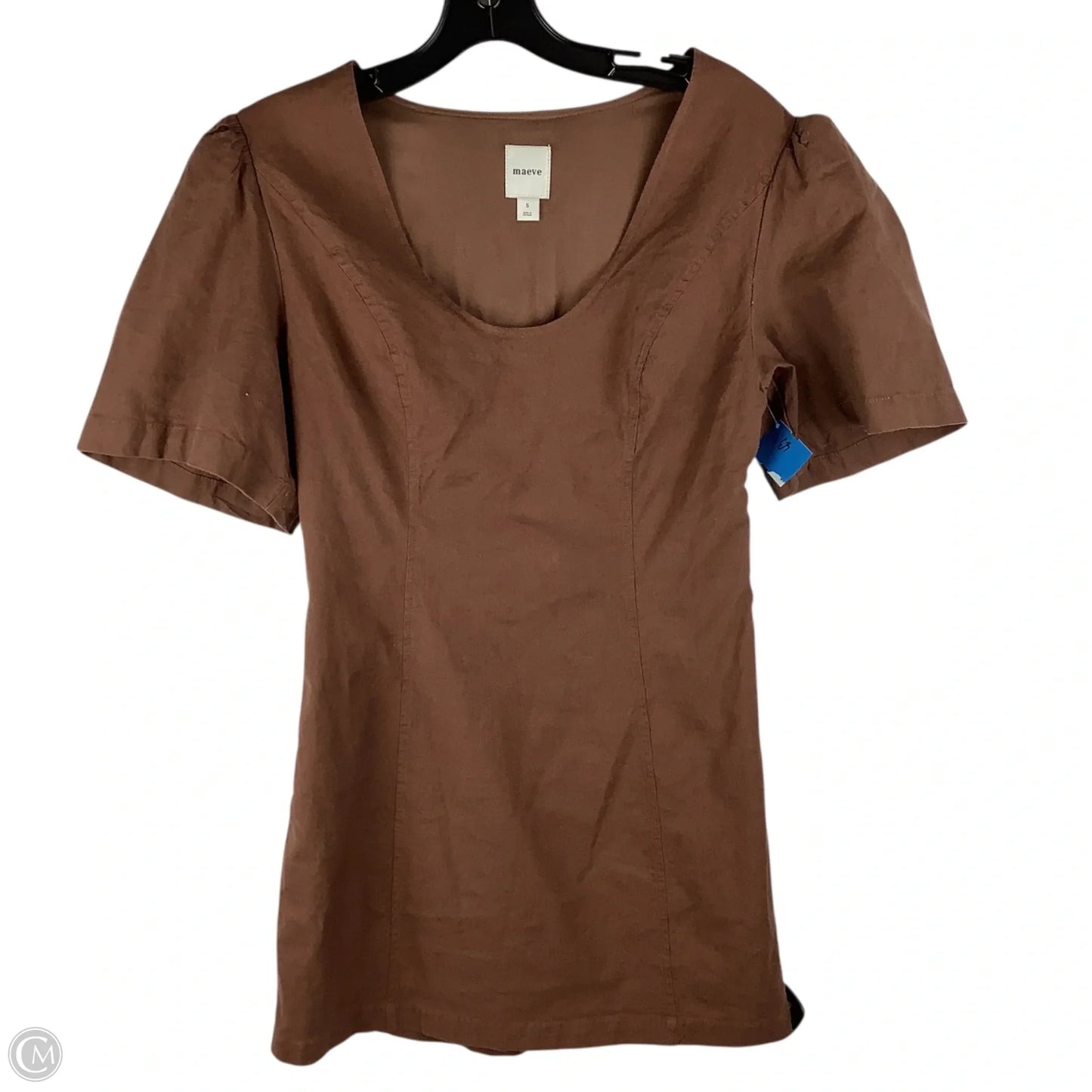 Dress Casual Short By Maeve In Brown, Size: S