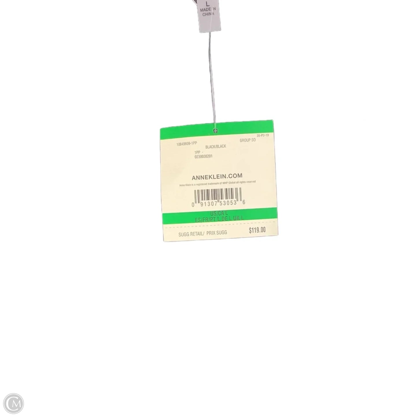 Cardigan By Anne Klein In Black, Size: L