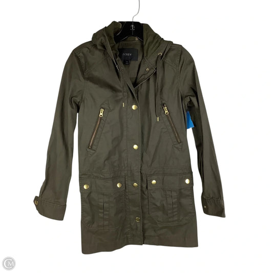 Jacket Utility By J. Crew In Green, Size: Xxs