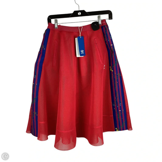 Athletic Skirt By Adidas In Red, Size: S