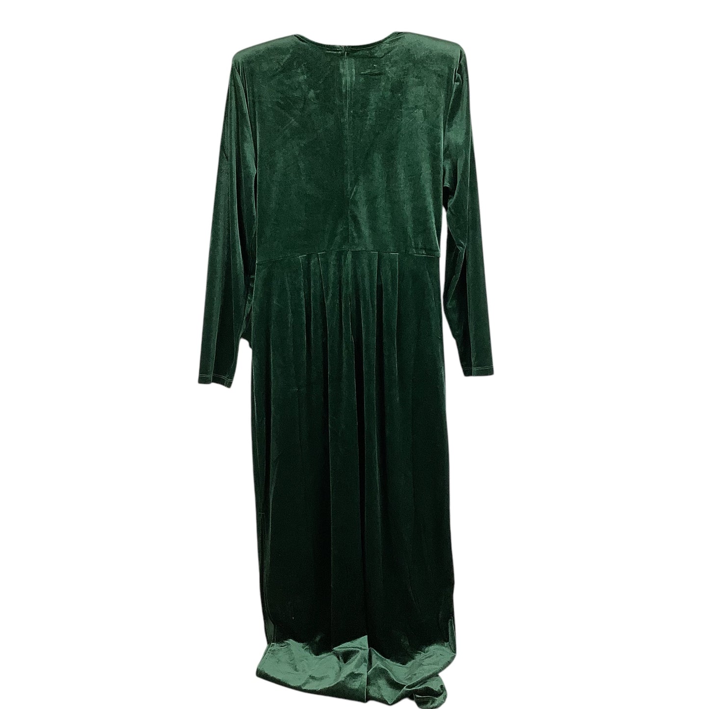 Dress Party Long By Eloquii In Green, Size: 16