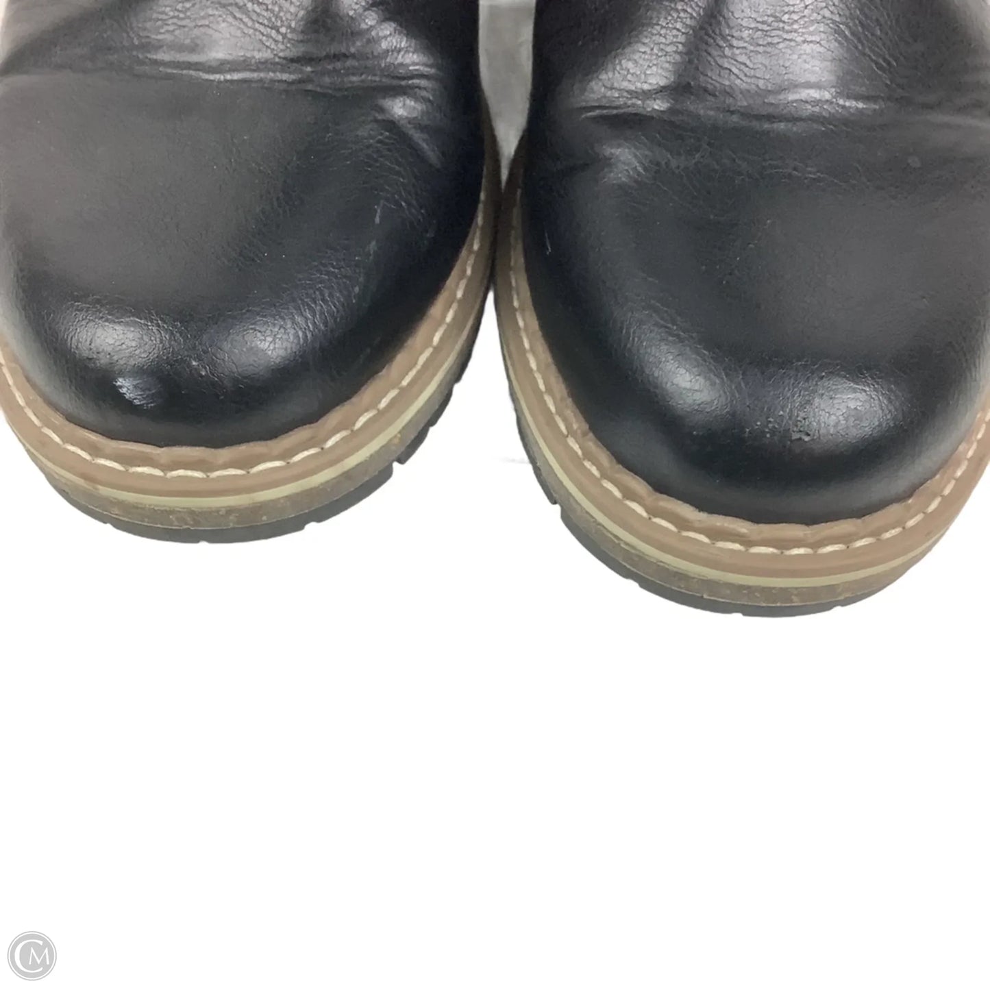 Boots Ankle Heels By Cmc In Black, Size: 6.5