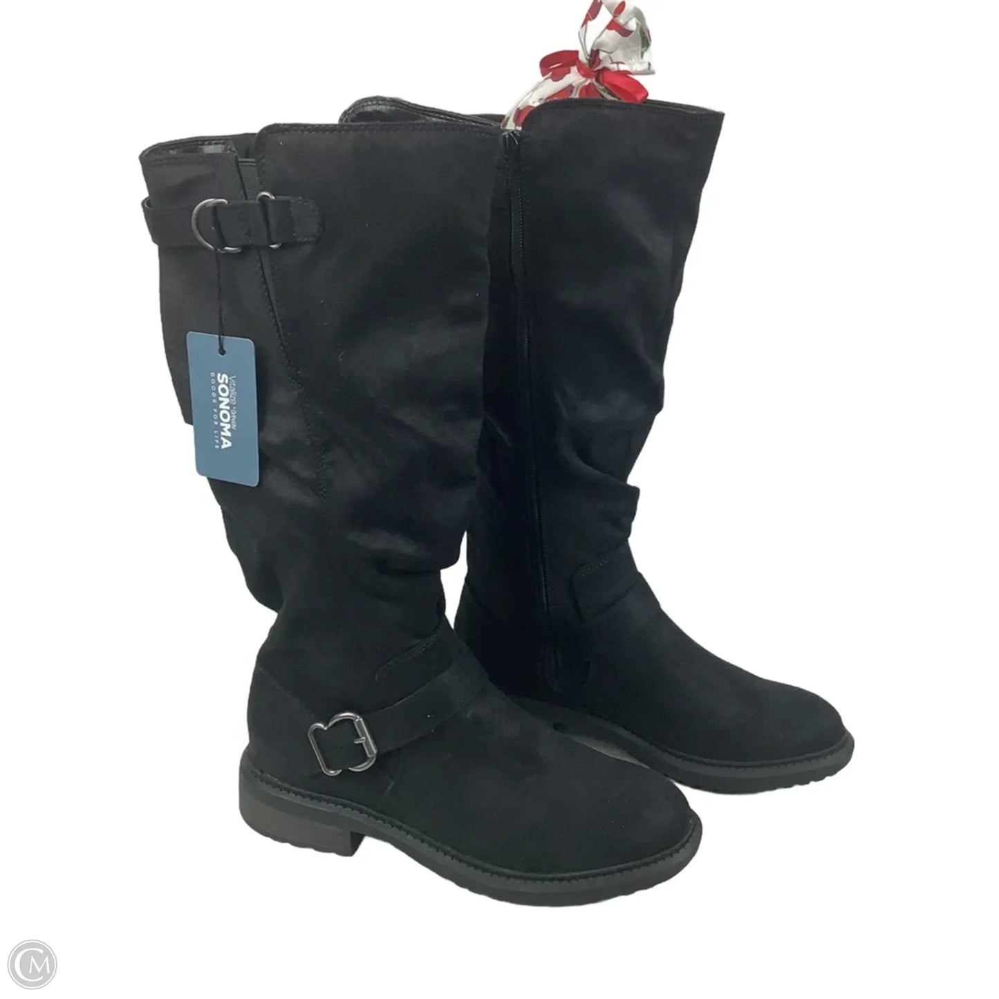 Boots Knee Heels By Sonoma In Black, Size: 8.5