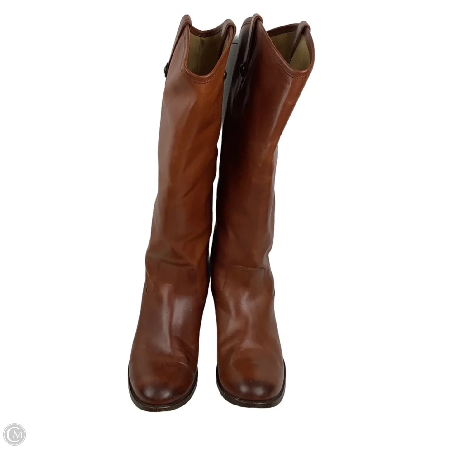 Boots Designer By Frye In Brown, Size: 11