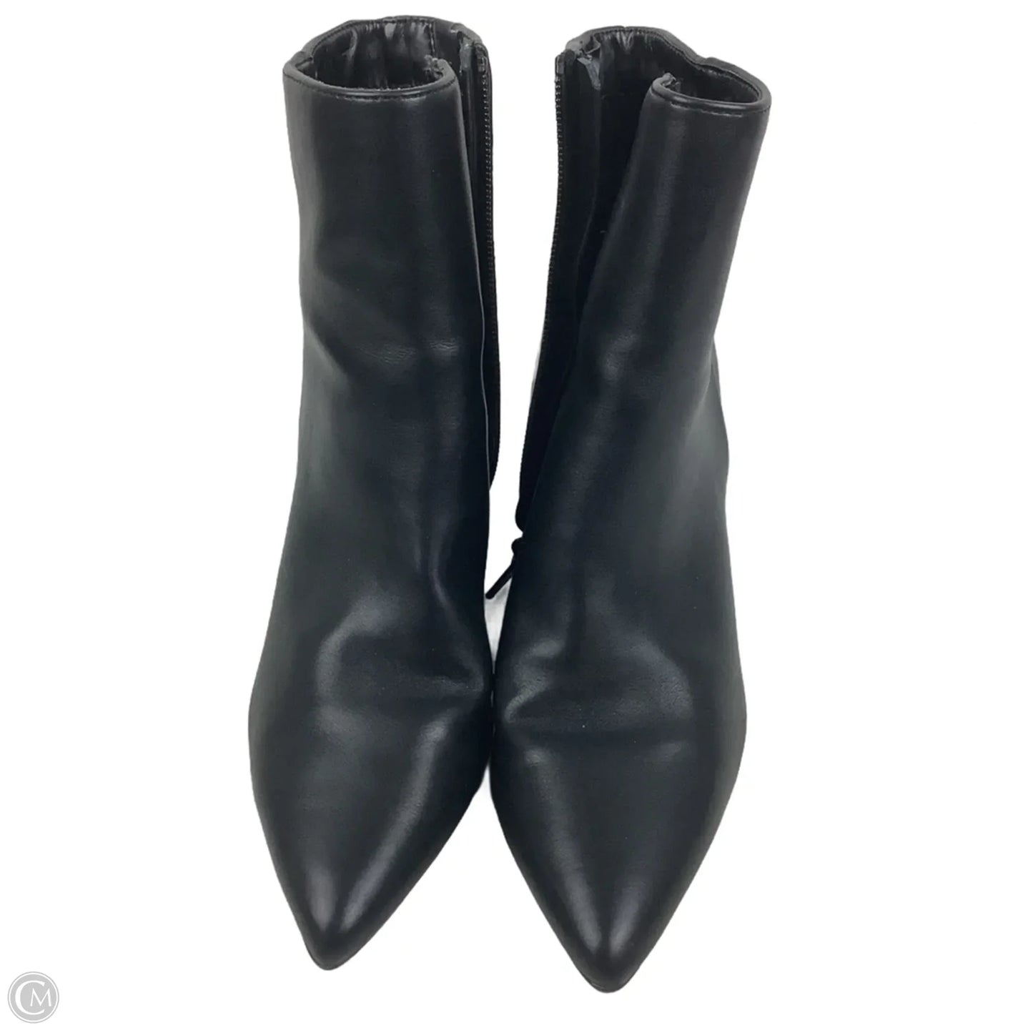 Boots Ankle Heels By A New Day In Black, Size: 6.5