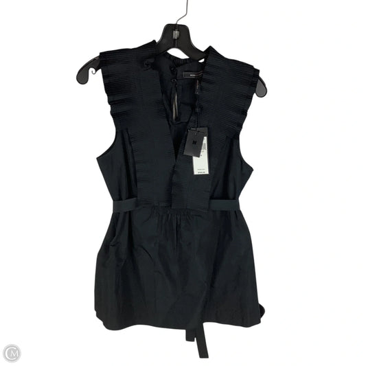 Top Sleeveless By Bcbg In Black, Size: M