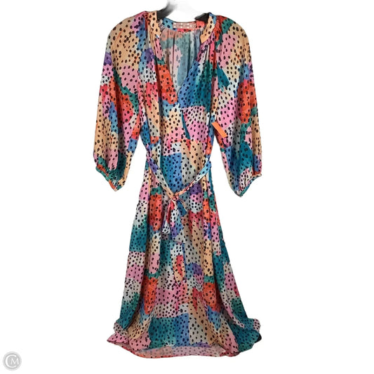 Dress Casual Maxi By Cmc In Multi-colored, Size: M