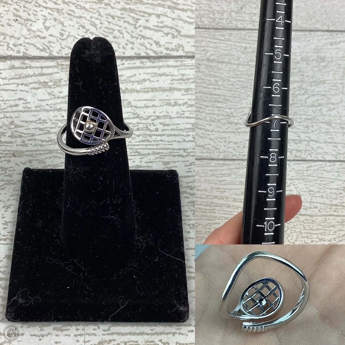 Ring Sterling Silver By Clothes Mentor est. size 7