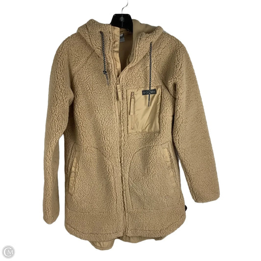 Jacket Fleece By Columbia In Brown, Size: S
