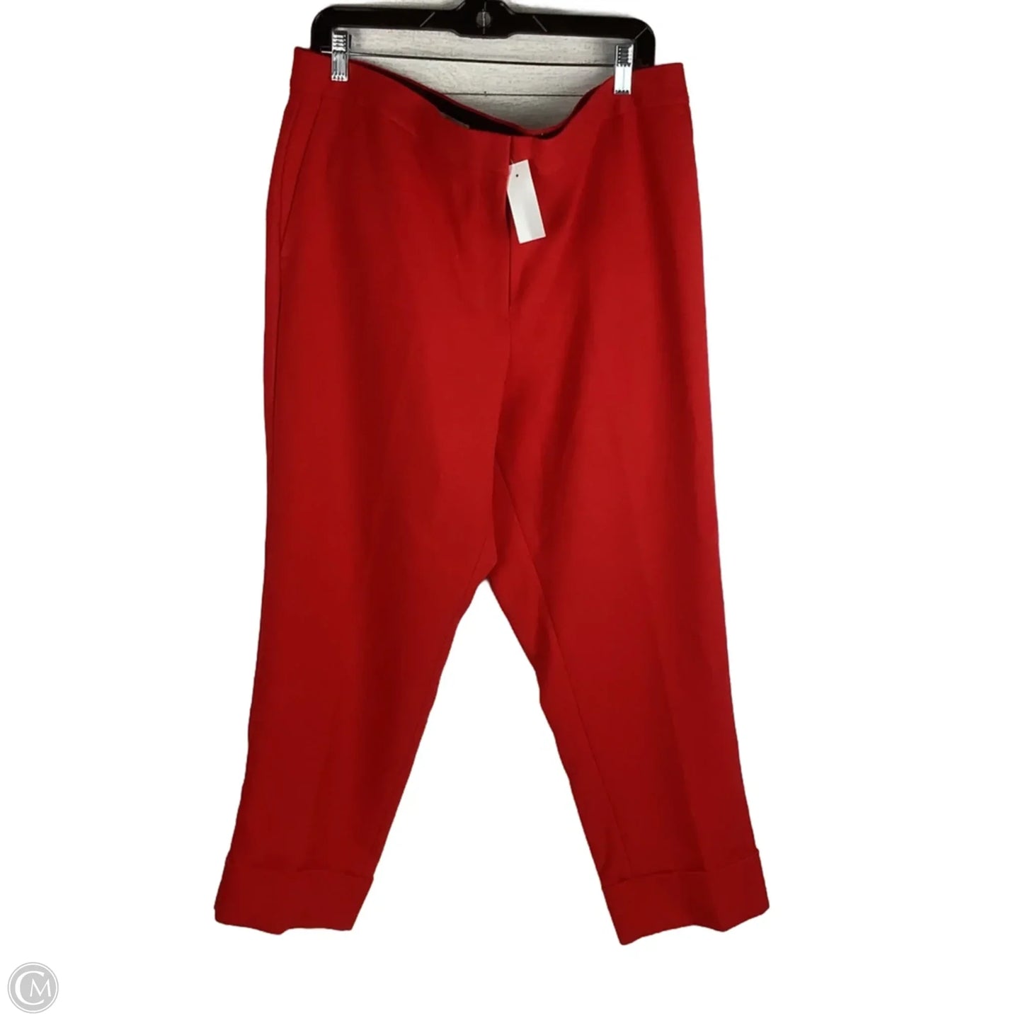 Pants Dress By Ann Taylor In Red, Size: 16