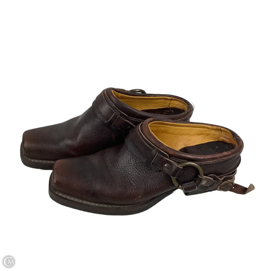 Shoes Designer By Frye In Brown, Size: 9